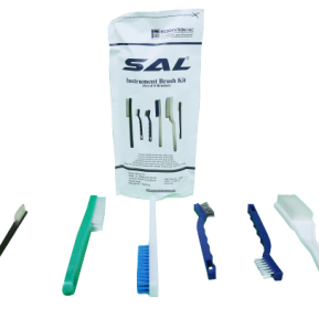 SAL Instrument Cleaning Brushes are designed for cleaning instruments prior to further processing, these reusable brushes are manufactured with high quality nylon bristles that adhere to a contoured plastic handle. These brushes are a suitable cleaning solution that help in assisting healthcare workers during the initial cleaning of items for which, brushing to remove contamination is a recommended step in the cleaning process. Our range feature an ergonomic handle for a comfortable grip and come in variety of shapes and sizes to meet your specialized requirements.